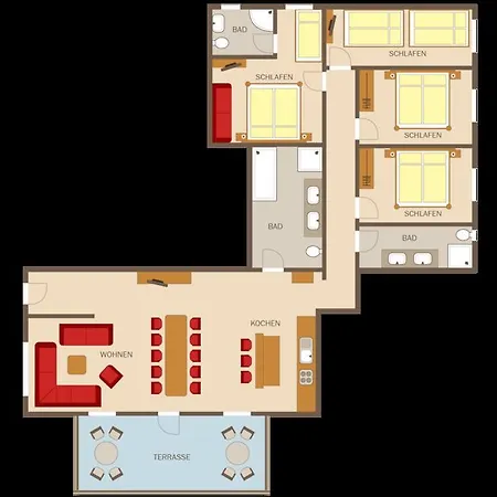 דירה Hechenbergerhof *