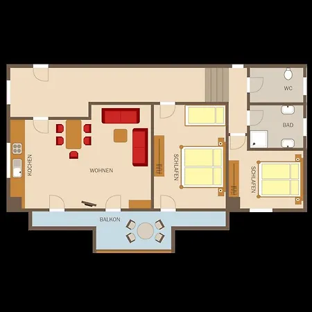 Daire Hechenbergerhof Bichlbach